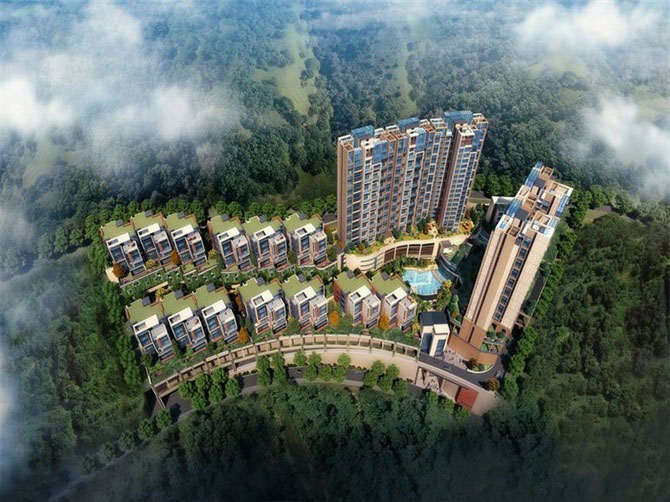 深圳京基云景梧桐南麓半山別墅室內軟裝設計動態(tài)