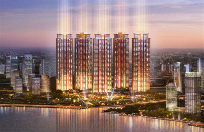 新錦安壹號公館新室內軟裝設計動態(tài)