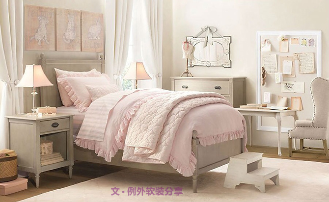生了女兒就該這么養(yǎng)--臥室軟裝設計-別墅設計_軟裝設計_室內設計_豪宅設計-深圳例外軟裝設計公司